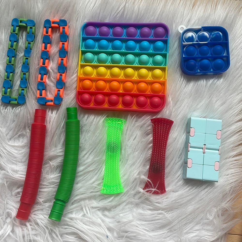 Fidget pack of 9